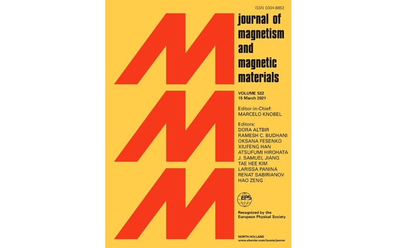 团队关于ACFM检测系统的研究成果发表在 Journal of Magnetism and Magnetic Materials